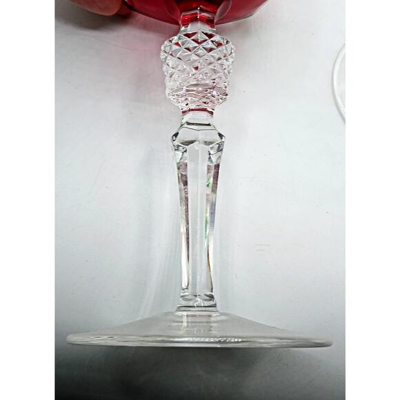 Nachtmann Crystal Antika Rainbow Wine Glasses - Picture 6 of 6